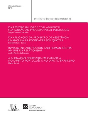 cover image of Estudos do Instituto do Conhecimento AB N.º 3